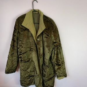 Vintage faux fur coat